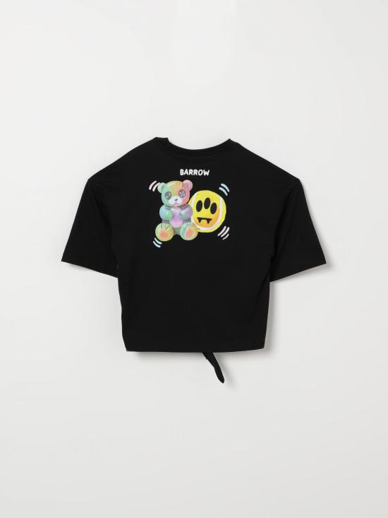 26SS [키즈] 바로우 티셔츠 S6BKJGTH140 110 Black - BARROW