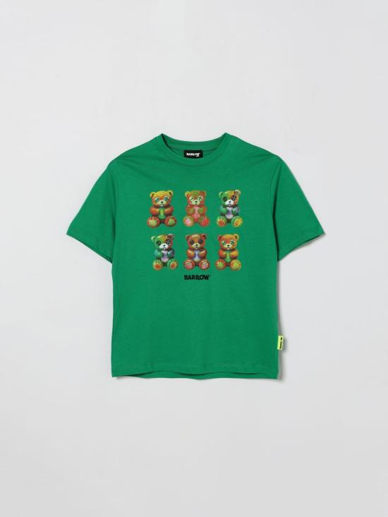 26SS [키즈] 바로우 티셔츠 S6BKJUTH093 080 Green