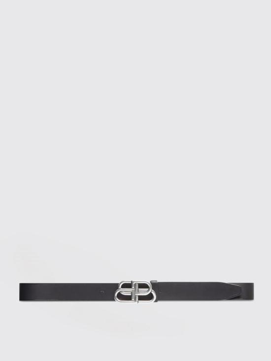 26SS 발렌시아가 가죽 벨트 5703701CH0B 1000 Black