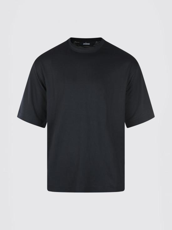 26SS 자크뮈스 반팔 티셔츠 26ETSM00578AJ00254 990 Black - JACQUEMUS