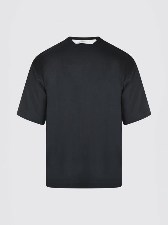 26SS 자크뮈스 반팔 티셔츠 26ETSM00578AJ00254 990 Black - JACQUEMUS