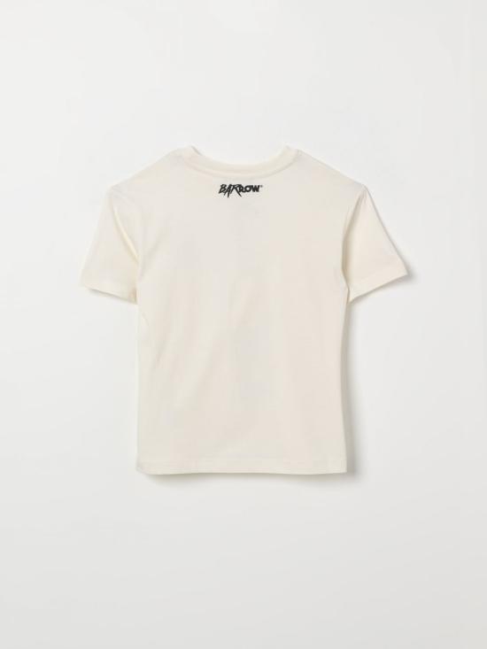26SS [키즈] 바로우 티셔츠 S6BKJUTH060 013 Cream - BARROW
