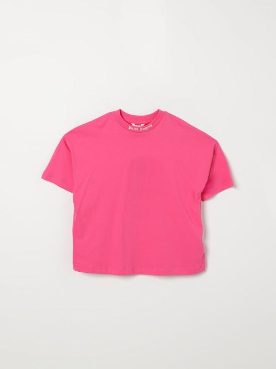 26SS [키즈] 팜앤젤스 티셔츠 PGAA001S26JER001 044 Fuchsia