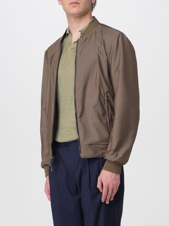 26SS 꼬르넬리아니 가죽 자켓 27L5W32720175 030 Brown - CORNELIANI