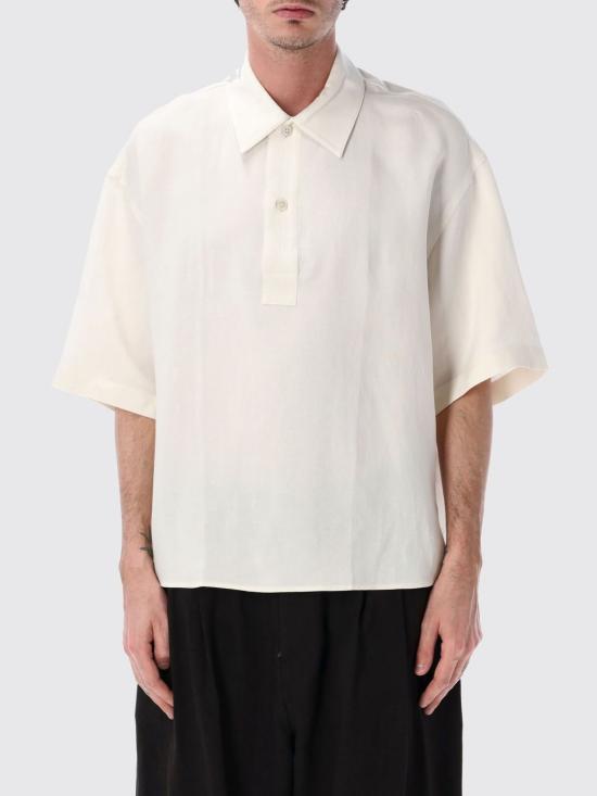 26SS 스튜디오 니콜슨 폴로 티셔츠 SNM1509 CHALK White