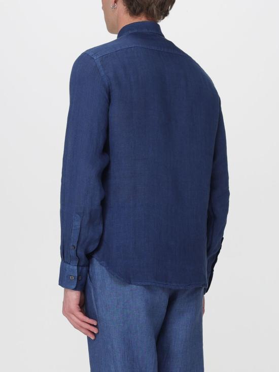 26SS 120 리노 긴팔 셔츠 33ALIM1PKA0000115 S00025F Blue - 120 LINO