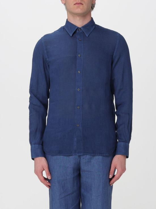 26SS 120 리노 긴팔 셔츠 33ALIM1PKA0000115 S00025F Blue