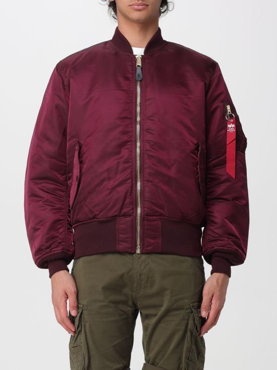 26SS 알파 봄버 자켓 100101 608 Burgundy