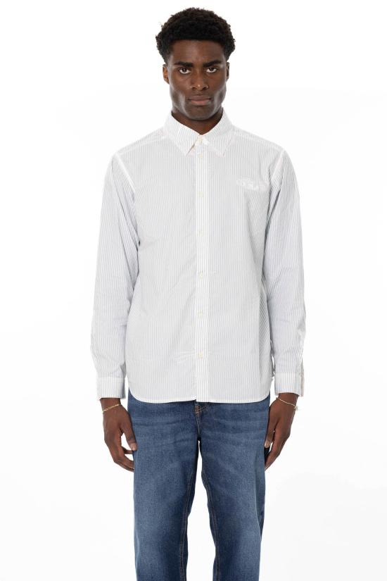 26SS 디젤 셔츠 A20211 0QMBZ 85W White