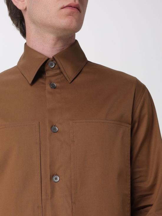 26SS 파올로페코라 긴팔 셔츠 G0710259 1181 Brown - PAOLO PECORA