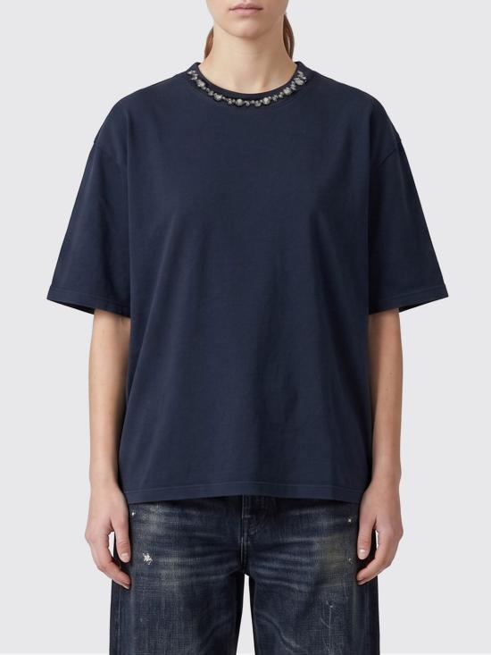 26SS 골든구스 반팔 티셔츠 GWP01874P001897 90456 Black