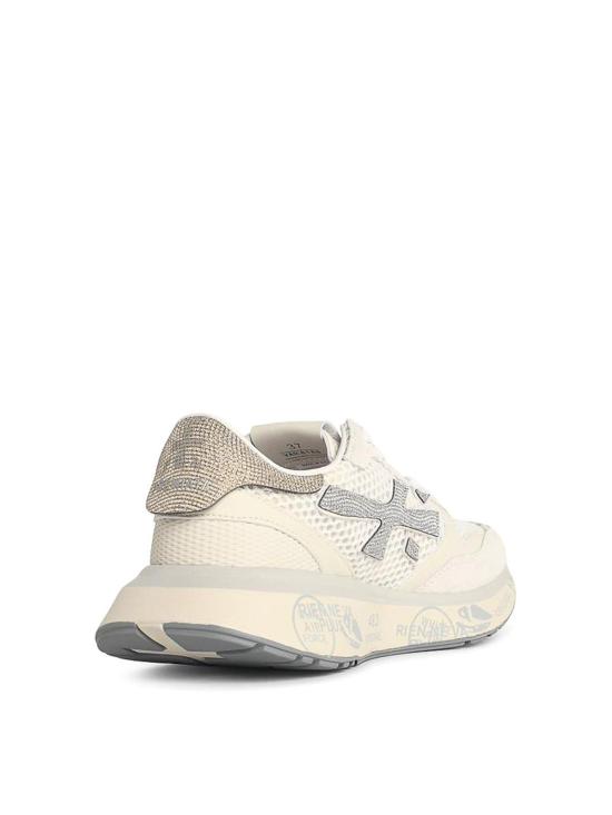 26SS 프리미아타 로린 스니커즈 LAURYN 8186 BIANCO ARGENTO - PREMIATA