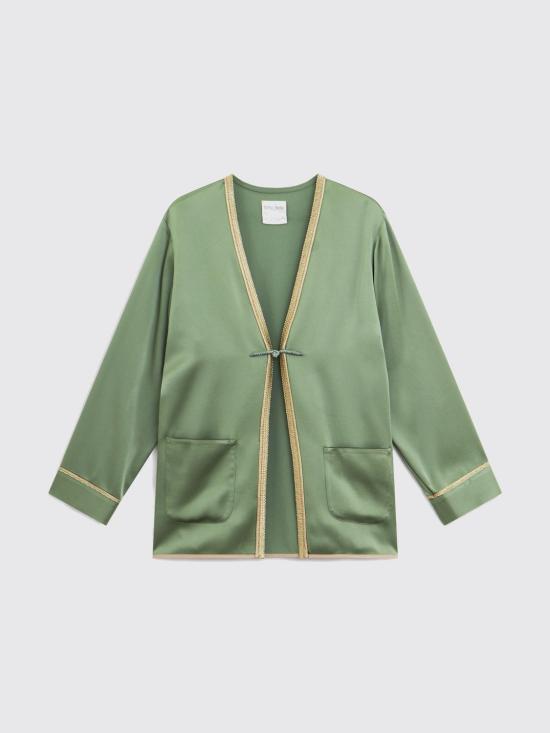 26SS 포르테포르테 스웨터 14548MYJACKET 3013 Green - FORTE FORTE