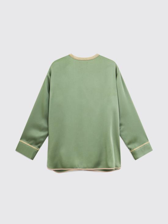 26SS 포르테포르테 스웨터 14548MYJACKET 3013 Green - FORTE FORTE