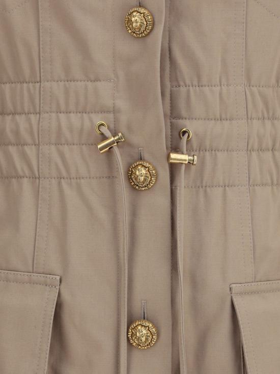 26SS 발망 롱 원피스 GF0R7480CG65 0TF Beige - BALMAIN