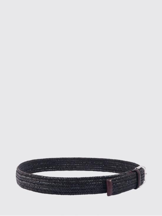 26SS 오르치아니 가죽 벨트 U07187WID TMORO Dark - ORCIANI