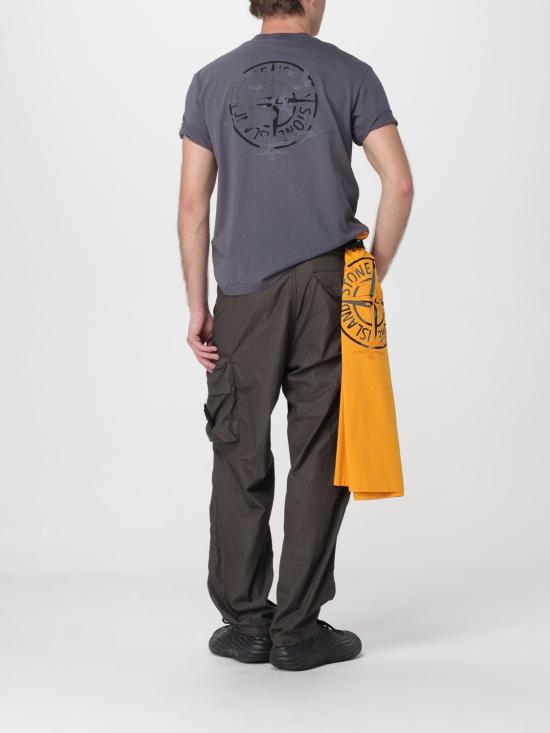 26SS 스톤 아일랜드 반팔 티셔츠 2100001S0E14 V007E Orange - STONE ISLAND