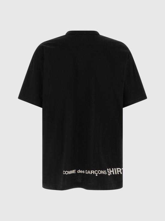 26SS 꼼데가르송 반팔 티셔츠 FQT008S26 1 Black - COMME DES GARCONS