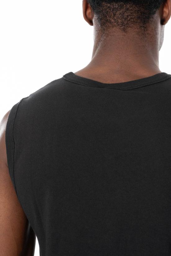 26SS 디젤 심리스 메탈릭 Oval D 코튼 탑 A21743 0JMBB 900 - DIESEL