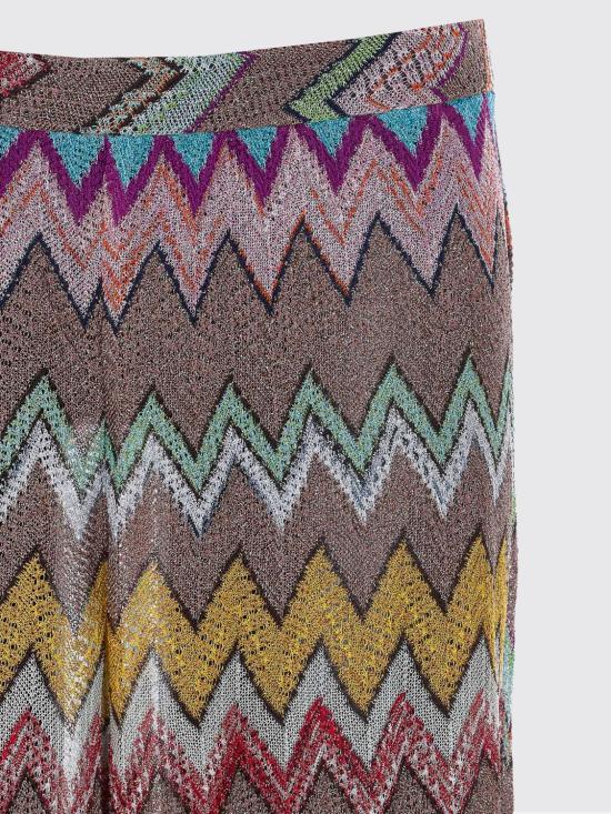 26SS 미소니 팔라초 팬츠 MC25SI01BR014K SM9YK Fa01 - MISSONI