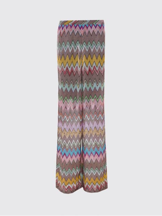 26SS 미소니 팔라초 팬츠 MC25SI01BR014K SM9YK Fa01 - MISSONI