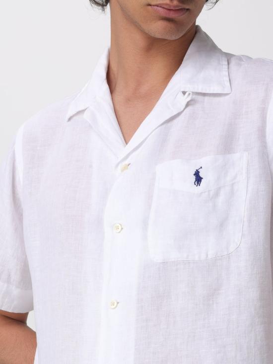 26SS 폴로 랄프로렌 반팔 셔츠 710966421 504 White - POLO RALPH LAUREN
