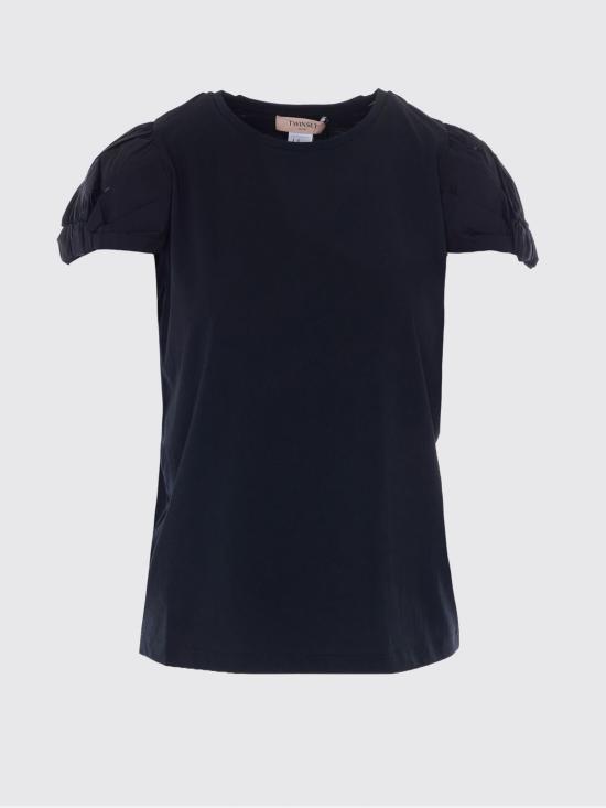 26SS 트윈셋 반팔 티셔츠 261TT2060 00006 Black - TWINSET