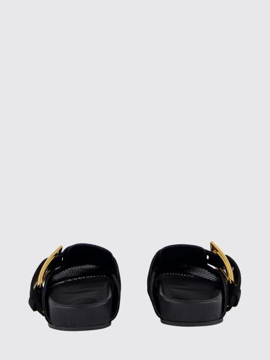 26SS 발망 뮬/슬리퍼 GN1UR207TMCA 0PA Black - BALMAIN