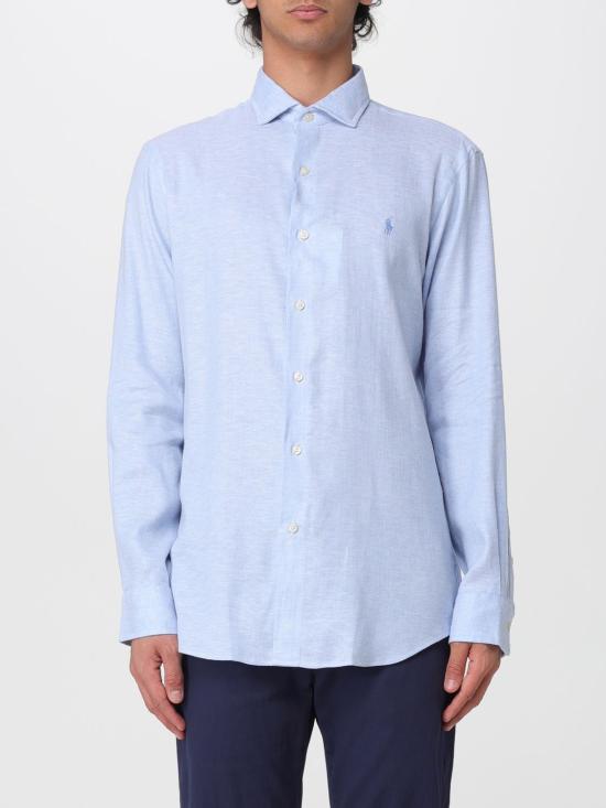 26SS 폴로 랄프로렌 긴팔 셔츠 710B16696 001 Blue