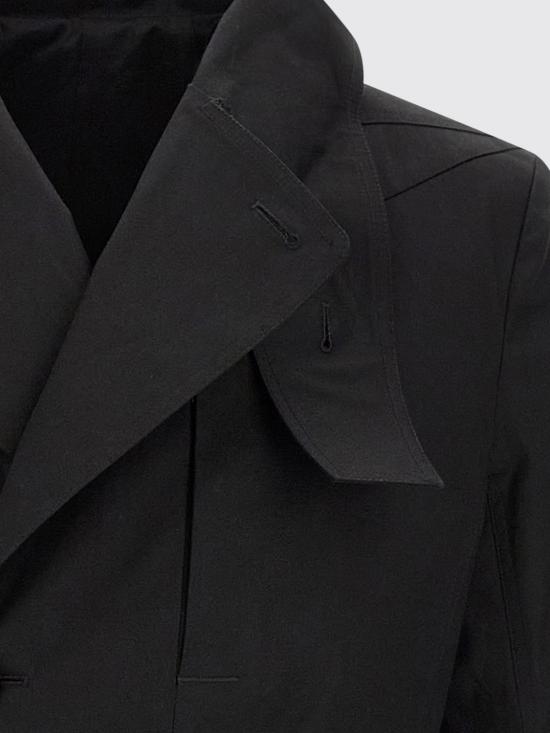 26SS 릭 오웬스 코트 RR01F2968TE 09 Black - RICK OWENS