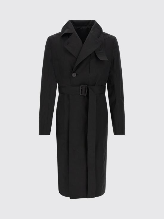 26SS 릭 오웬스 코트 RR01F2968TE 09 Black - RICK OWENS