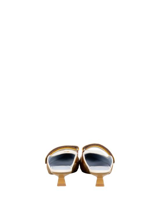 26SS 보일브랑쉐 샌들 HILLY POP MULE 4D99COGNAC ECRU OFF WHITE - VOILE BLANCHE
