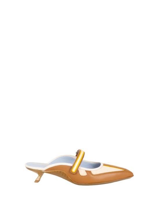 26SS 보일브랑쉐 샌들 HILLY POP MULE 4D99COGNAC ECRU OFF WHITE