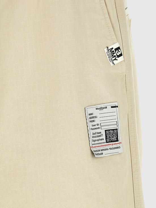 26SS 메종 미하라 야스히로 팬츠 J16PT161 WHITE Beige - MAISON MIHARA YASUHIRO
