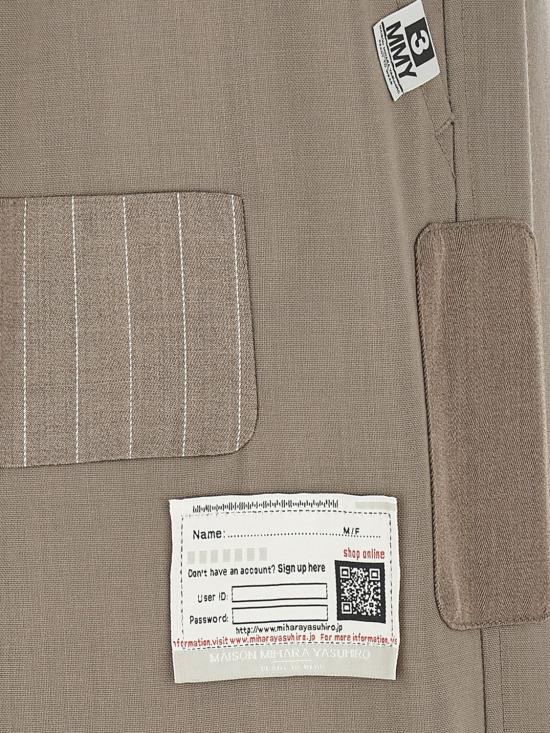 26SS 메종 미하라 야스히로 팬츠 A16PT032 Beige - MAISON MIHARA YASUHIRO