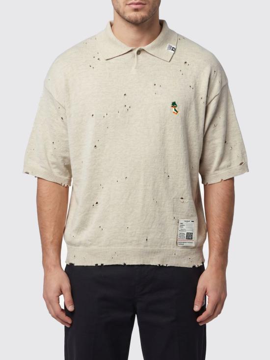 26SS 메종 미하라 야스히로 폴로 티셔츠 J16SW713 WHITE Beige