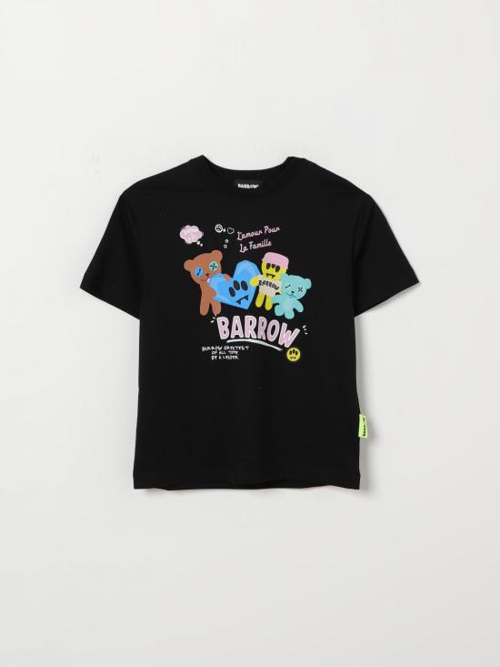 26SS [키즈] 바로우 티셔츠 S6BKJGTH174 110 Black
