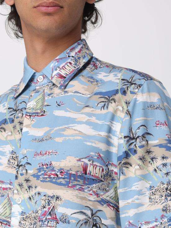26SS 세븐포올맨카인드 반팔 셔츠 7M8N0G56 3HT Multicolor - 7 FOR ALL MANKIND