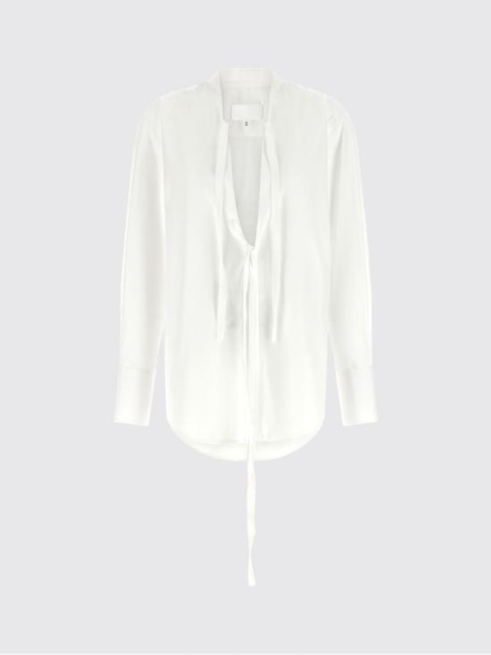 26SS 마르지엘라 블라우스 S29DT0016S43001 100 White - MAISON MARGIELA