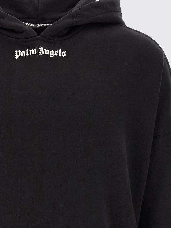 26SS 팜앤젤스 긴팔 티셔츠 PMBB036S26FLE001 1003 Black - PALM ANGELS