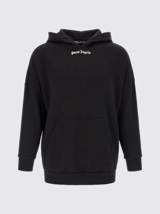 26SS 팜앤젤스 긴팔 티셔츠 PMBB036S26FLE001 1003 Black - PALM ANGELS