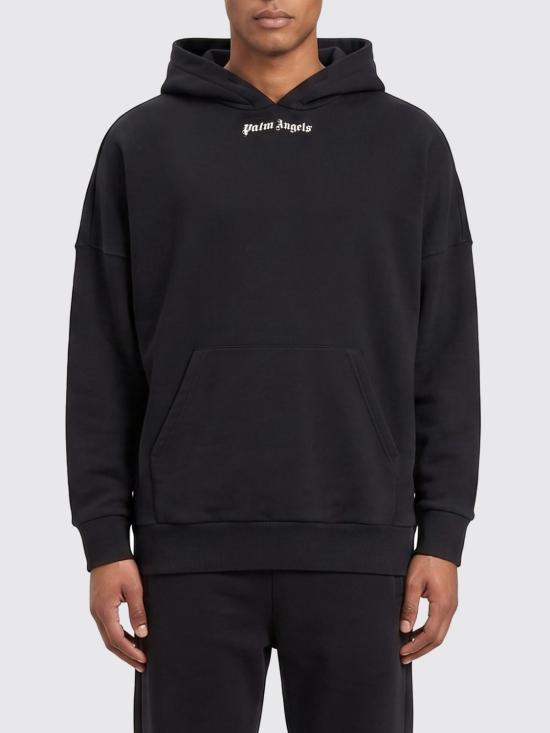 26SS 팜앤젤스 긴팔 티셔츠 PMBB036S26FLE001 1003 Black