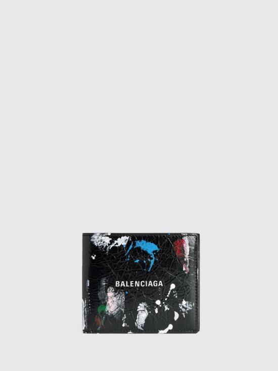 26SS 발렌시아가 남성지갑 5945492ACJM 8486 Black
