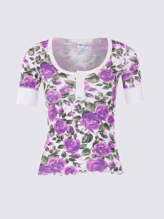 26SS 끌로에 탑 CH26UJH56909 91O White - CHLOE