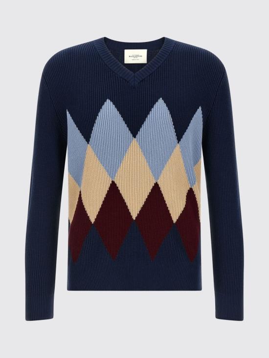 26SS 발렌타인 스웨터 B2P00114C05 93547 Blue 1 - BALLANTYNE