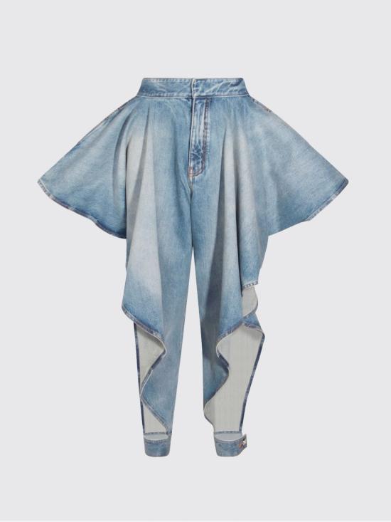 26SS 알라이아 데님 팬츠 AA9P1374D026C A56 Blue - ALAIA