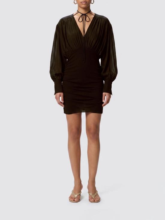 26SS 핑코 롱 원피스 106896A3B2 M04 Brown