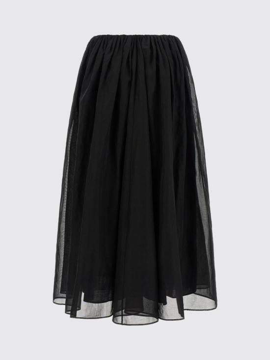 26SS 브루넬로 쿠치넬리 롱 스커트 M0F91G3967 C099 Black - BRUNELLO CUCINELLI