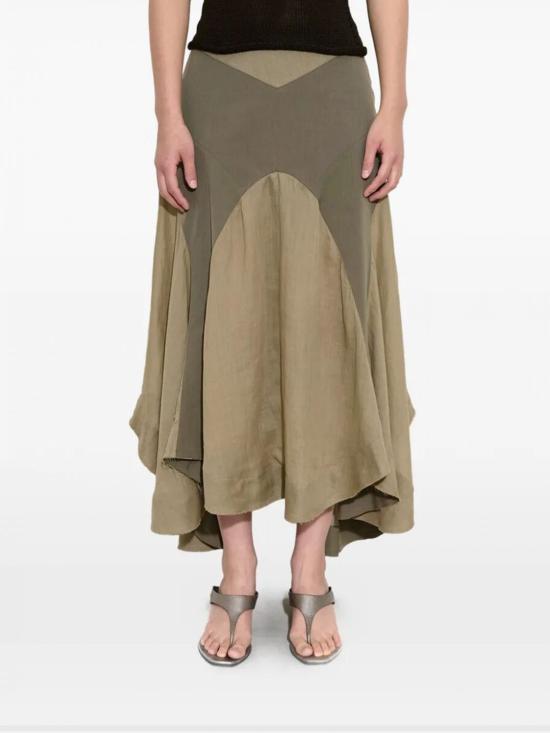 26SS 아워레가시 롱 스커트 W2264PDT Green