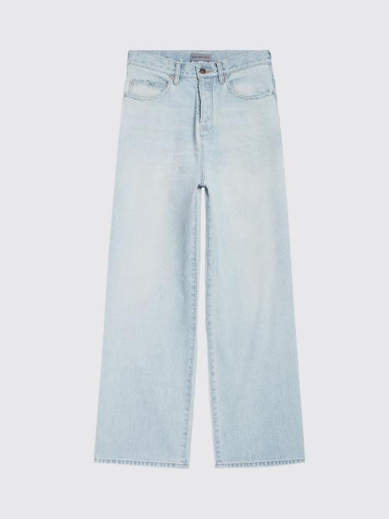 26SS 발렌시아가 팬츠 868319TDW14 4200 Gnawed Blue